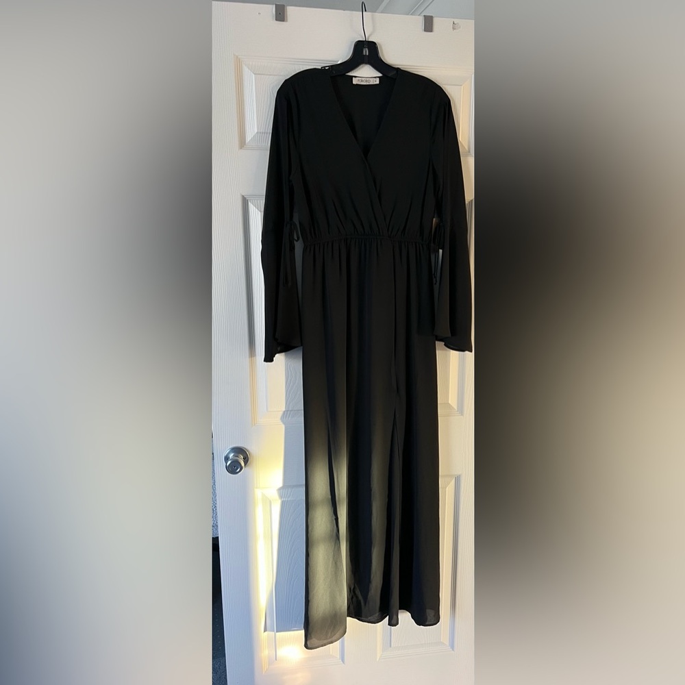 Elegant Black Women's Dress